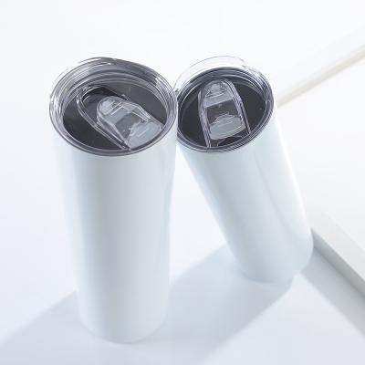 China HOT 20oz Vacuum Lean Stainless Steel Sublimation Lean Straight Sale Blanks Tumblers for sale