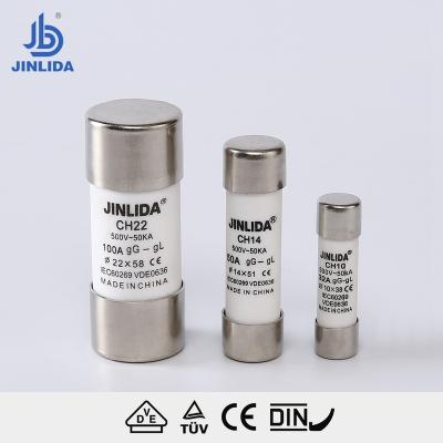 China / Link Type New Cylindrical Ceramic Thermal Fuse Caps Low Voltage Caps for sale