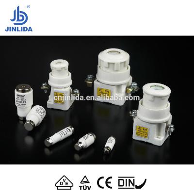 China Screw dizd d type fuse LOW VOLTAGE porcelain dc link 500v for sale