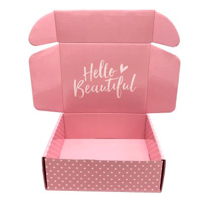 China FO FORTE cosmetic new arrival costom simple elegant corrugated cardboard folding CMYK printed paper boxes packaging for sale