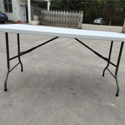 China Modern Portable 5ft Picnic Folding Leg Table For Feast for sale