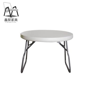 China 3ft Small Round Table Cheap Garden Banquet Table Eco-Environmentally Folding Outdoor Round Table for sale