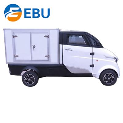 China EBU 1 Personal Cargo Van Car Food Delivery Van With Seats 4 Wheel Electric EEC for sale