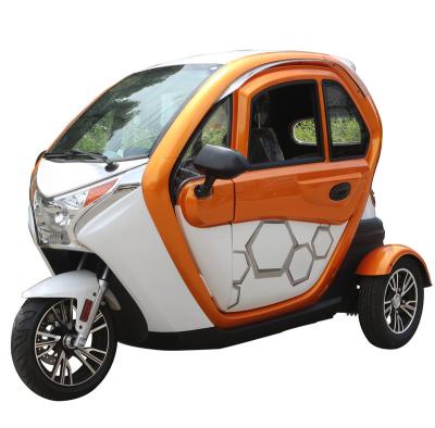 China China EBU 3 Wheel 2 Seats EEC Luxury Electric Tricycle Passenger Tricycle Scooter for sale