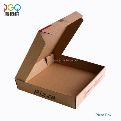 China Customized Recyclables Recycle Paper Pizza Delivery Box for sale