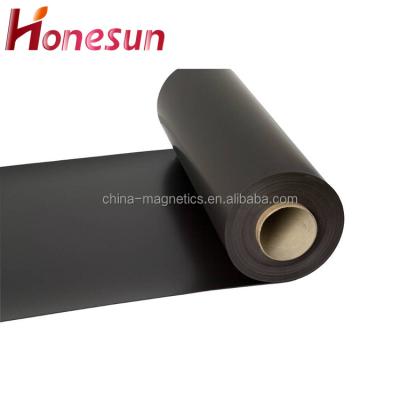 China Flexible Brown Magnetic Sheet Or Industrial Magnet Rubber Magnet Roll With 0.2mm Thickness for sale