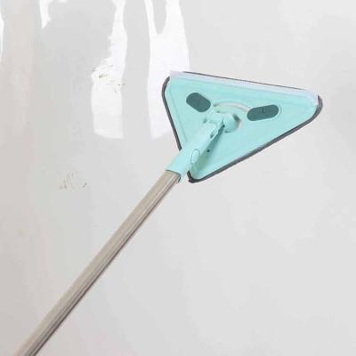 China Extendable Reliable Quality 360 Clean Water Mop Dry Triangular Mop for sale