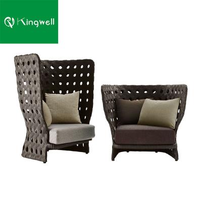 China Modern Modern Hotel Furniture Lobby Sofa Rattan Furniture Luxury Garden Sets for sale