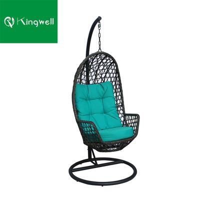 China New arrival modern jhoola furniture wicker furniture sets / swing chair indoor rattan for sale