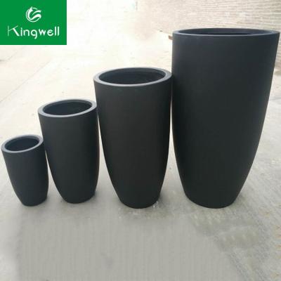 China Large Modern Garden Furniture Cement Flower Pots Planter Pots With Different Sizes for sale