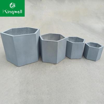 China CLASSIC Outdoor Used Cement Flower Pots Planter Pots With Fast Delivery for sale