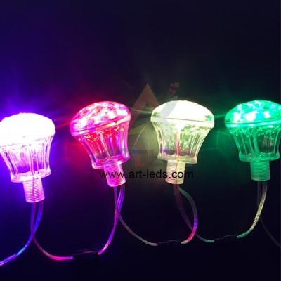 China Amusement ride/park//Funfair/building decoration LED lunar 60mm RGB led pixel light for sale