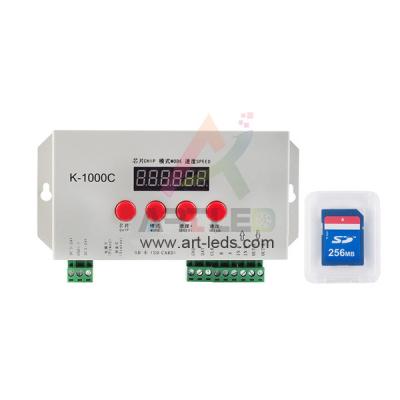 China Lunar park//Funfair/building decoration k1000c sd card sk6812 amusement ride/rgbw led pixel controller for sale