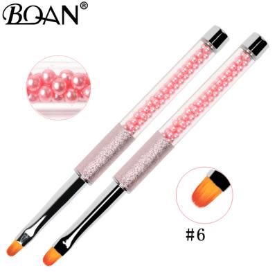 China Easy Apply BQAN Nail Brush Nail Art Manicure Gel Brushes Line Flower Pencel Dotting Design Acrylic Nail Painting Brush For Gel Polish for sale