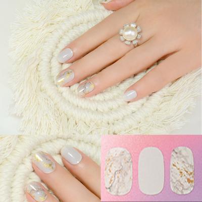 China 3d Nail Art DIY Decoration 2021 New Luxury Designer 10 Colors Transfer Foil Adhesive Papers Semicured UV Gel Nail Art Polish Sticker Set for sale