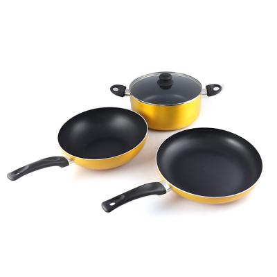 China CLASSIC Frying Pans Pressed Aluminum Nonstick Frying Pan For Pancake for sale