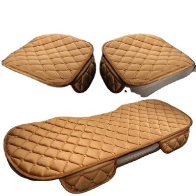 China Soft and Comfortable Universal Car Cushion Fur Waist Styling Full Set Selling for sale