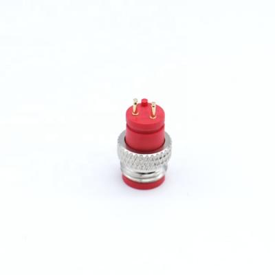 China Copper(59%) Bicycle Waterproof Electrical Plug M8 2p Plug Waterproof Connector m8 2p Male And Female Waterproof Connector for sale