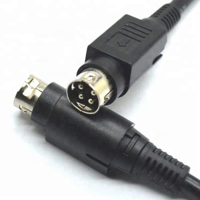 China Copper (59%) High Current Waterproof Connector Cable M12 4P Male Plug To Female Waterproof 4P Plug Connection Cable for sale