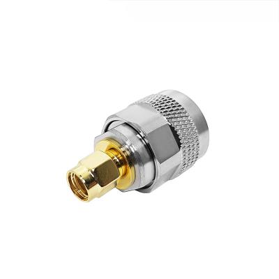 China RF Factory Directly Sell High Frequency Full Copper Material N Male Plug To Female N Plug Connector Test Adapter for sale