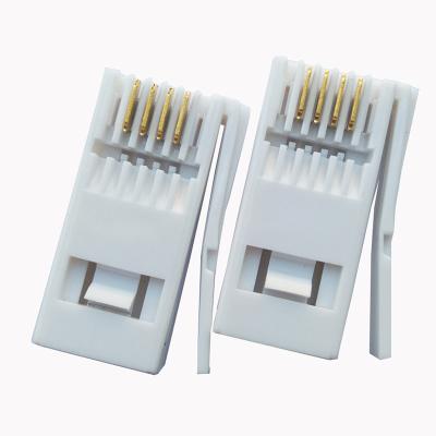 China Infocommunications RJ11 plug rj45 connector Ethernet connector modular wired network connector for sale