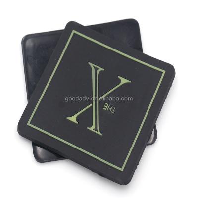 China Viable Wholesale PVC Drinks 2D / 3D Gift Custom Items Logo Promotional Rubber Coaster for sale