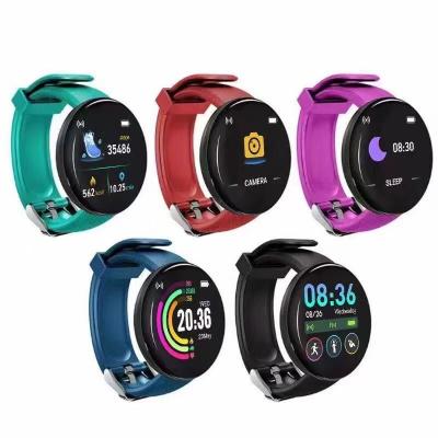 China Hot Sale D18 Online Touch Screen Smart Watch Blood Pressure Step Count Ip68 Waterproof Smartwatch Smartwatch Online for sale