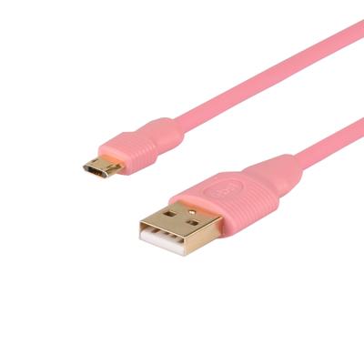 China MP3/MP4 Player Mode PVC Jacket+Pure Copper 1M 2.4A Micro USB Data Cable Charging Cable For Android for sale