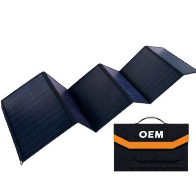 China Solar Home System Cheap Price Protable Solar Panel Batteries 30W 40W 50W 50W 12V Foldable Solar Panels for sale