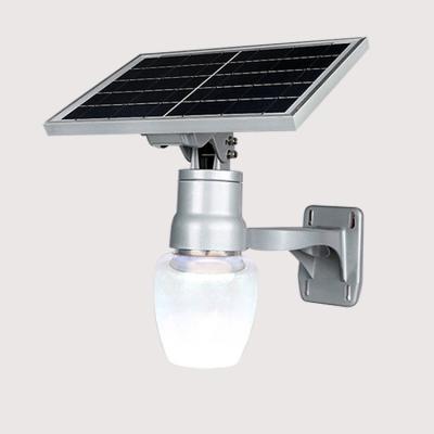 China Apple Solar Garden Wall Lamp 10W LED Street Light Household Lighting Apple Fishing Pole High Lamp for sale