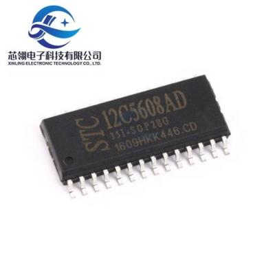 China / (Hot Selling Electronic Components) 100% New Original Chip STC12C5608AD-35I-SOP28G for sale