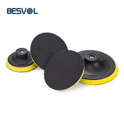 China Car Polishing Car Cleaning Polishing Pad Self-adhesive Car Waxing And Buffing Sponge for sale