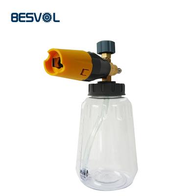 China Car Sealant Spray Gun High Pressure Snow Foam Lance Car Washer Foam Cannon for sale