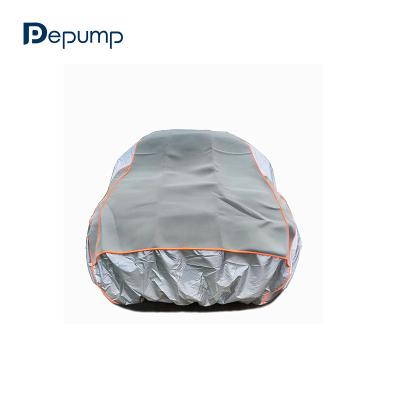 China Love Double Layer 2021 New Arrival Thickened Oxford Cloth Plus Cotton 210D Car Anti-Hail Waterproof Cover for sale