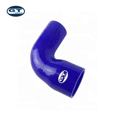 China For Automotive High Temperature 90 Degree Reducing Elbow Silicone Rubber Hose for sale