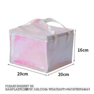 Китай Изолированный многоразовый продуктовый пикник Zipper Cooler Bag Keep Cool Popsicle Packaging Изоляционный пакет продается