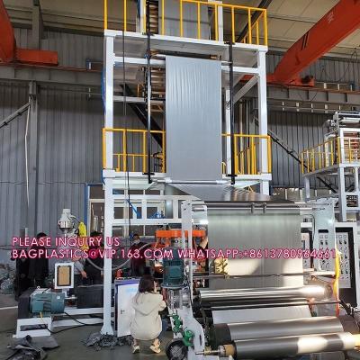 China Film Machine Film Blowing Machine Plastic Extruder Film Blowing Machine PE Single Layer Extrusion Blowing for sale