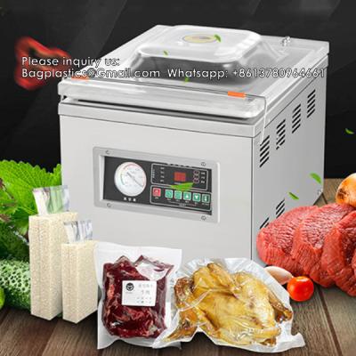 China Commercial Use Single Chamber Automatic Vacuum Food Sealer Sealing Packing Machine en venta