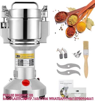 Китай Powder Grinder 300g Electric Grain Mill Grinder Safety Upgraded Spice Grinder Pulverizer Stainless Steel Machine продается