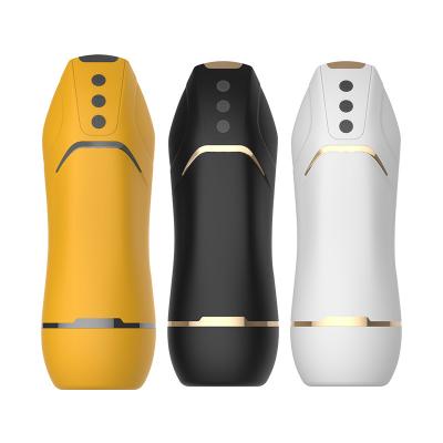 China Realistic Contracted and Contemporary Adult Sex Toys Rechargeable Male Automatic Sucking Cup Vagina Cat Pocket Masturbating Masturbating Cup for sale