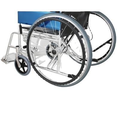 China Self Booster Factory Direct Sale Stainless Steel Stylish Modern Portable Lightweight Wheelchair For Sale for sale