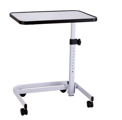 China Height adjustable hospital bedside height-adjustable operating table with wheels can be easily self-assembled without tools for sale