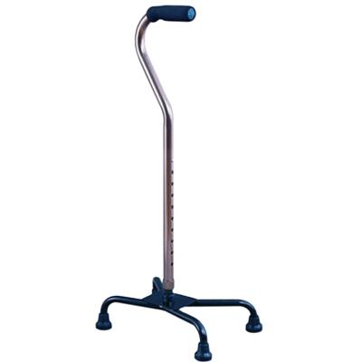 China Height Adjustable Elderly Folding Safety Quadruped Adjustable Aluminum Waist Walker Crutches Non-slip Forearm for sale