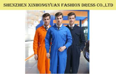 China Polyester-Baumwolle drei Farbgesamtarbeiter-Uniformen, die Arbeits-Kleidung der Männer zu verkaufen