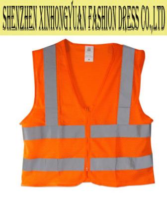 China Waterproof Reflective Printed HI VIS Safety Vest For Night Security Protection for sale