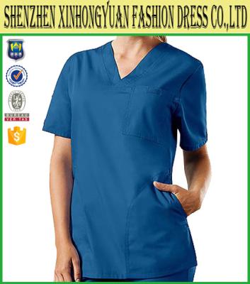 China Hospital Nurse Uniform Medical Office Uniforms Ventilate Cotton Female Workwear for sale