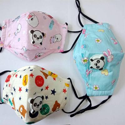 China Reusable Washable Cotton Anti-Dust Face Mask Kids Protective Earloop Mask Cotton Cloth Mask Products for Outdoor Activities for sale