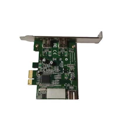 China - FW PCIe 800/400 Firewire Adapter PCI-e Adapter 1394 PCI Express 3 2b 1394 Left Card for sale