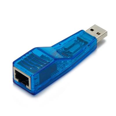 China Hot Selling Cheap New Style LAPTOP Card 10/100Mbps Usb 2.0 Wire Network Cards For LAPTOP for sale