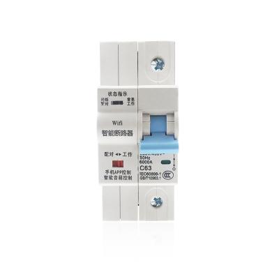 China Wifi Circuit Breaker Tuya Smart Life 1P 16A-63A Mini Circuit Breaker RDCHZ for sale